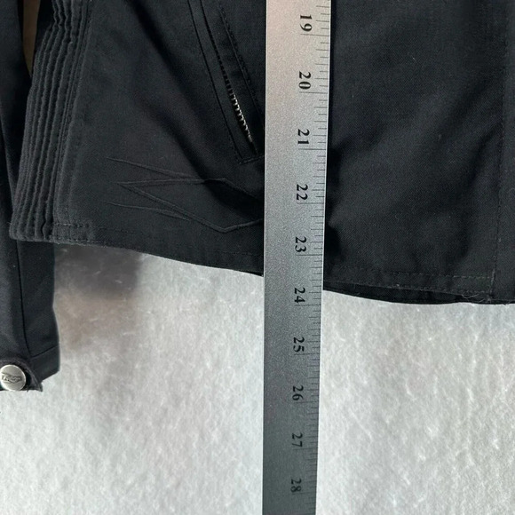 Power Trip Jacket Womens Size L Motocross Riding Padded Shoulder Nylon Black - Picture 13 of 13